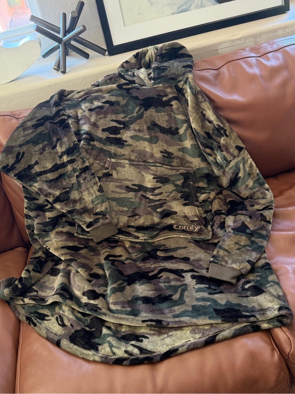 THE COMFY Dream Oversized Hoodie in Camo